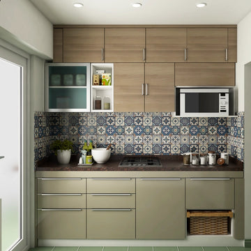 Budget Kitchen with Maximum Storage